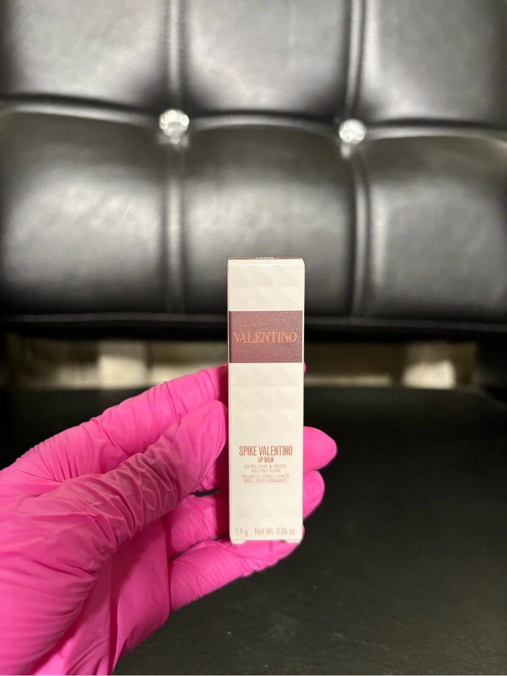 Valentino Spike Lip Balm - 120R Rose In The Woods